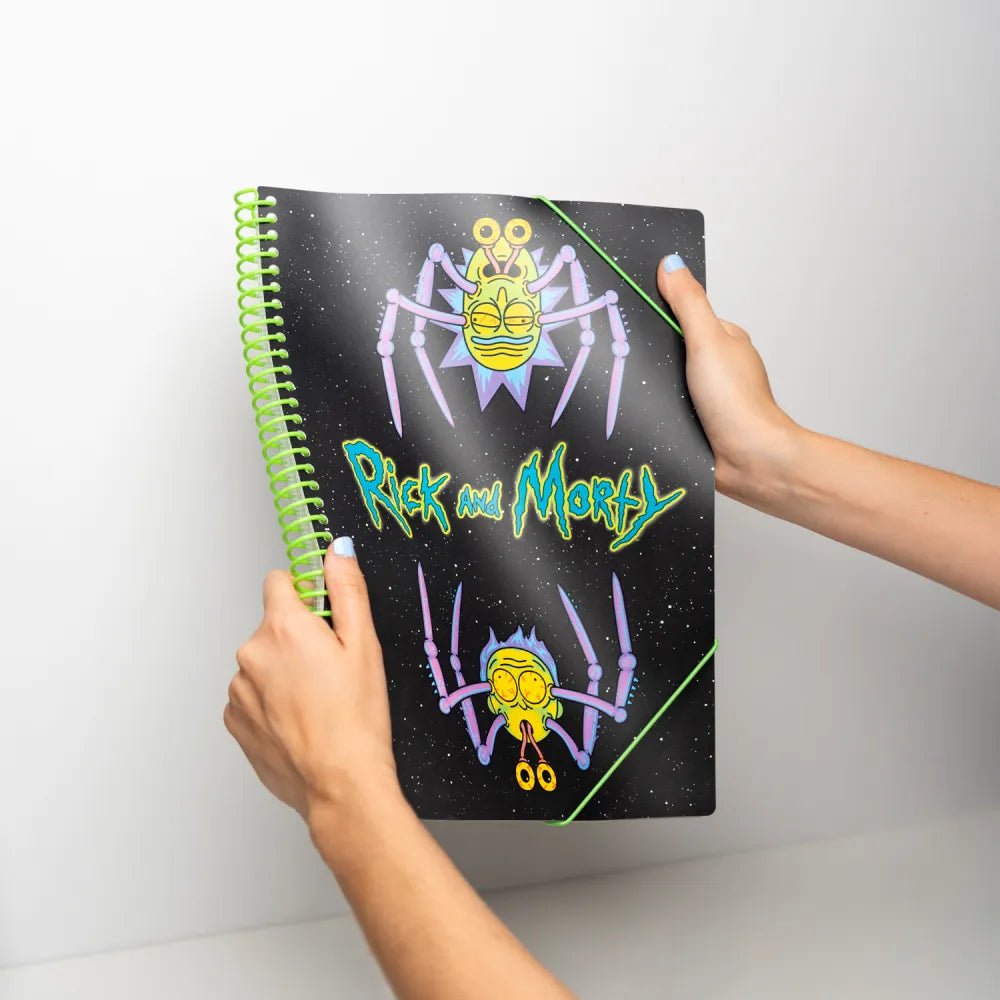 Pasta de Micas A4 Rick and Morty Mutant - Papelaria Encantada