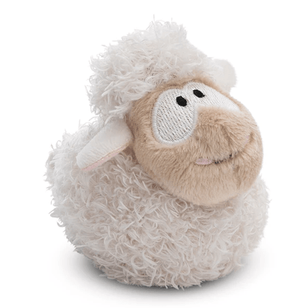 Peluche anti - stress Ovelha branca 8cm - Wooly Gang 2 NICI - Papelaria Encantada