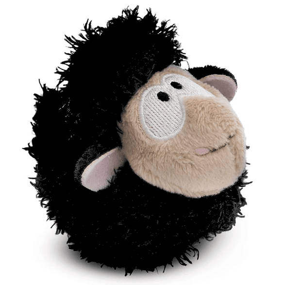 Peluche anti - stress Ovelha Preta 8cm - Wooly Gang 2 NICI - Papelaria Encantada