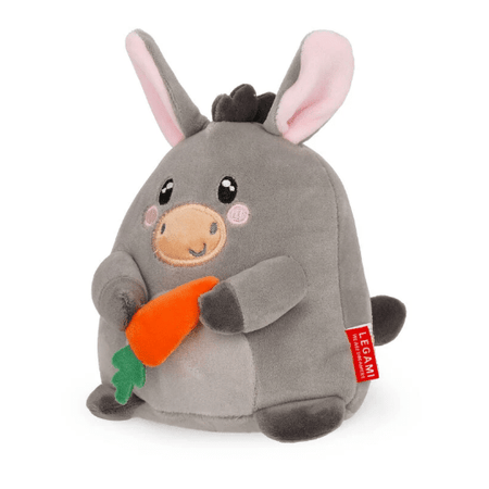 Peluche mini pelúcia - Super macio Burrinho - Papelaria Encantada