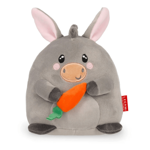 Peluche mini pelúcia - Super macio Burrinho - Papelaria Encantada