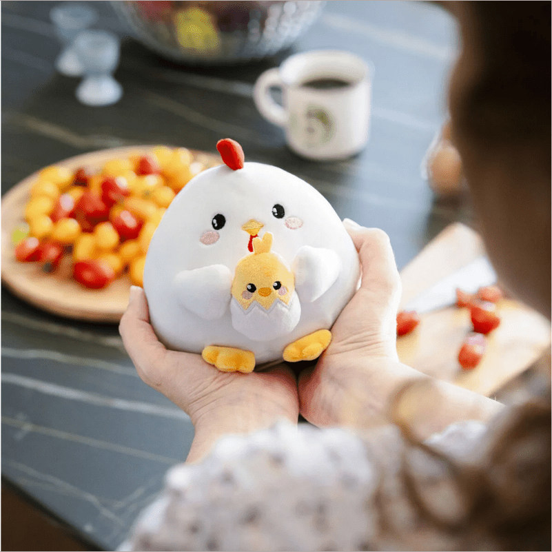 Peluche mini pelúcia - Super macio Galinha - Papelaria Encantada