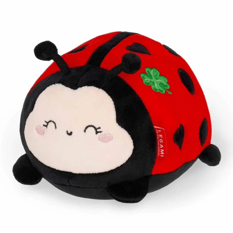 Peluche mini pelúcia - Super macio Joaninha Legami - Papelaria Encantada