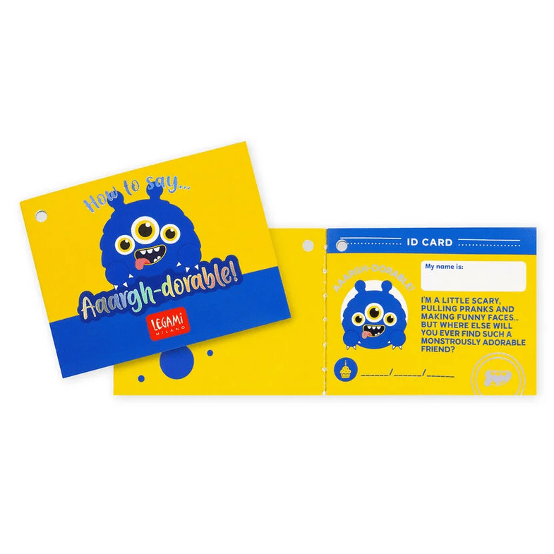 Peluche mini pelúcia - Super macio Monstro Legami - Papelaria Encantada