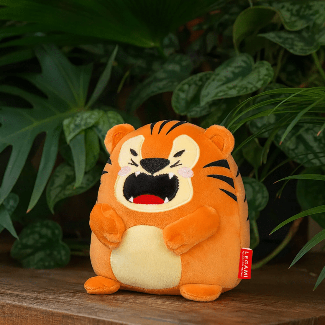 Peluche mini pelúcia - Super macio Tigre Legami - Papelaria Encantada