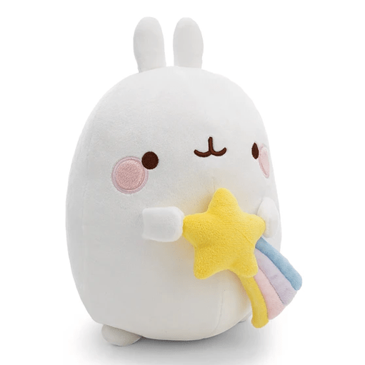 Peluche Molang 24cm c/ estrela - cadente Nici - Papelaria Encantada