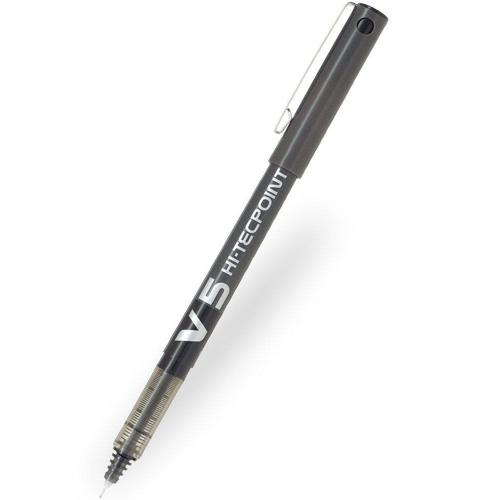 Caneta Roller Pilot V5 Hi-Tecpoint 0,5 mm Preta
