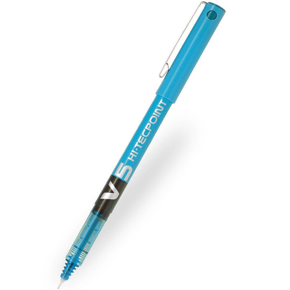 Caneta Roller Pilot V5 Hi-Tecpoint 0,5 mm Azul claro