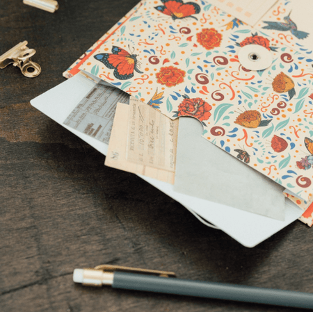 Planificador Semanal com notas adesivas Frida Kahlo - Papelaria Encantada
