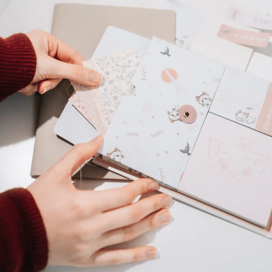 Planificador Semanal com notas disney bonjour Marie - Papelaria Encantada