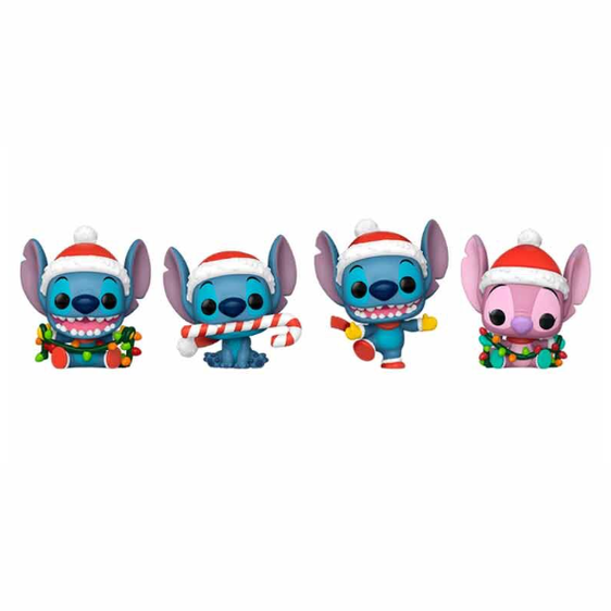 Pocket POP com 4 figuras Disney Stitch - Papelaria Encantada