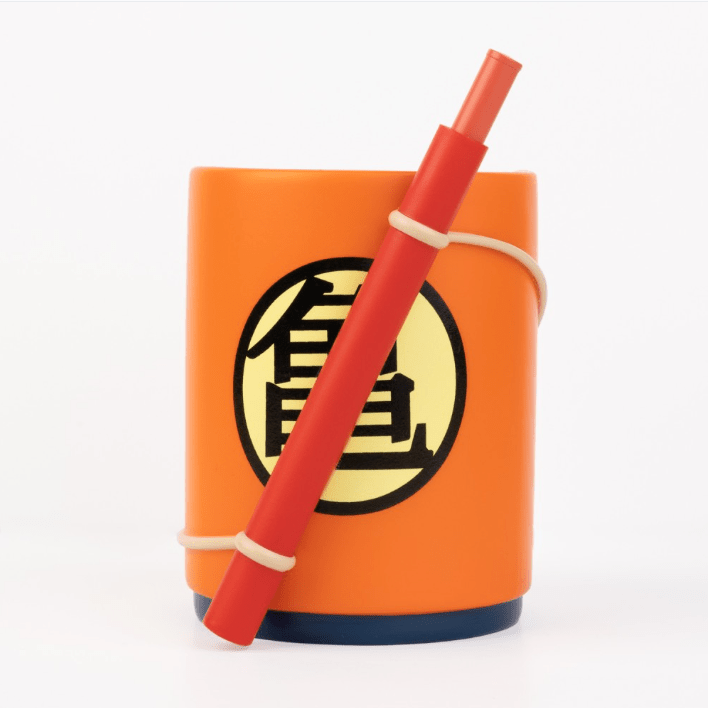 Porta canetas Dragon ball Goku - Papelaria Encantada