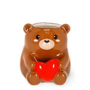Porta - canetas em cerâmica - Ursinho de peluche - Acessórios de mesa - Legami - Papelaria Encantada