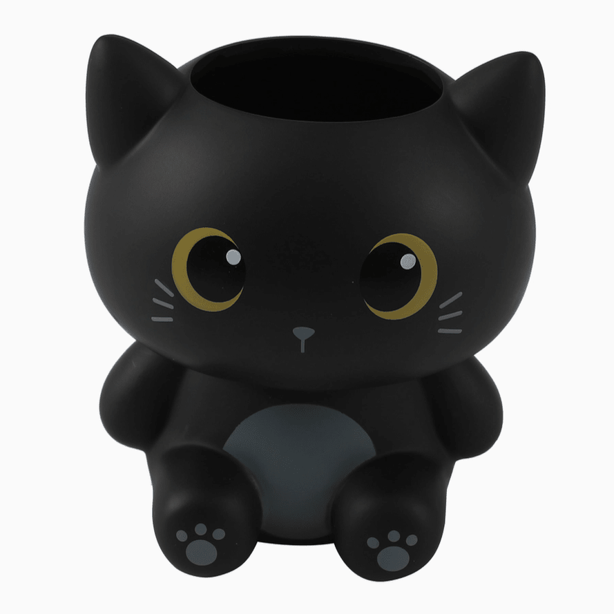Porta Canetas Gato Preto Itotal - Papelaria Encantada