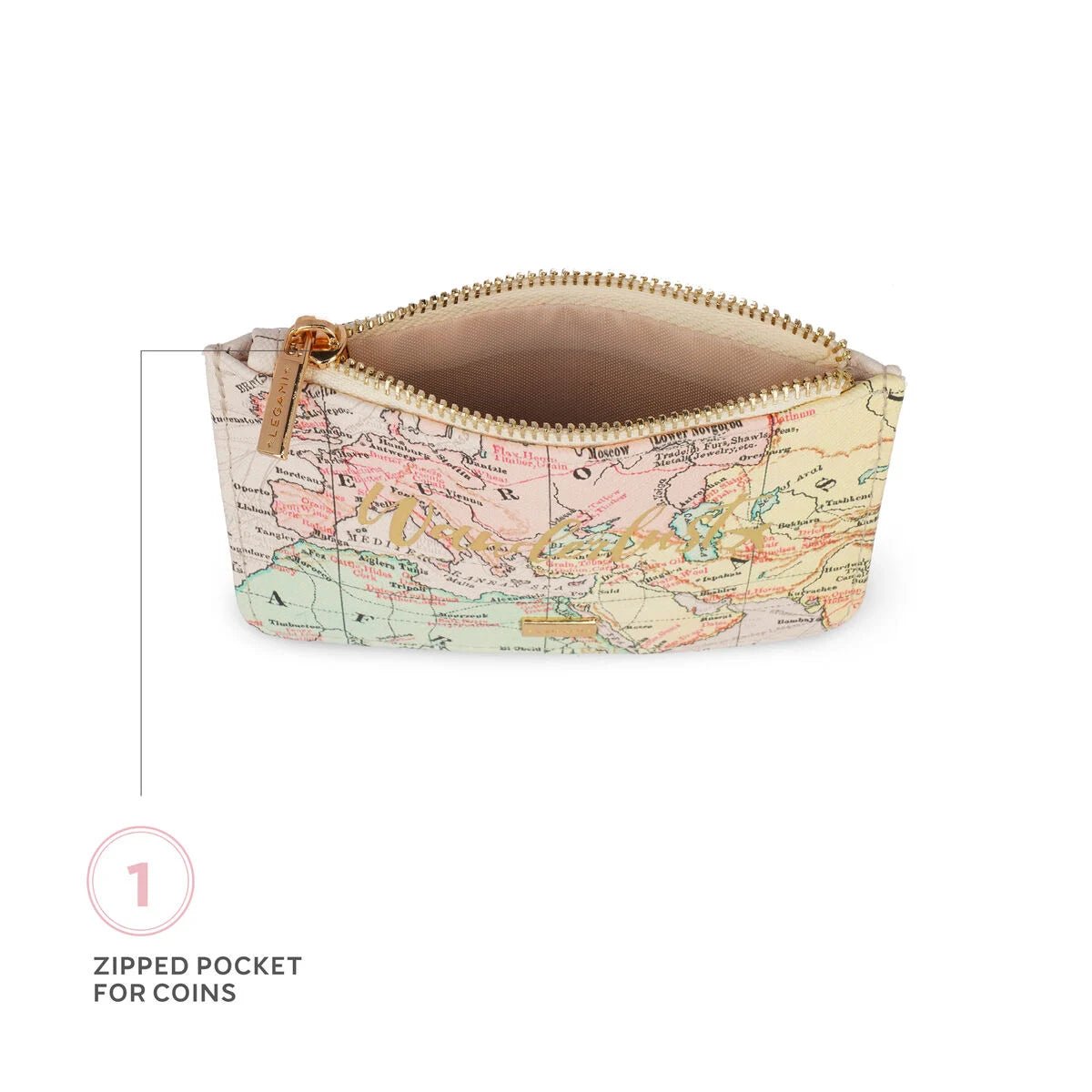 Porta cartões Travel Legami - Papelaria Encantada
