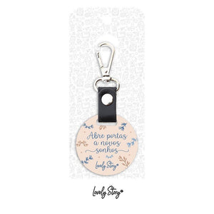 Porta-Chaves - Abre portas a novos sonhos - Papelaria Encantada