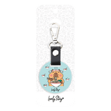 Porta-chaves Capivara Foodie ice - Papelaria Encantada