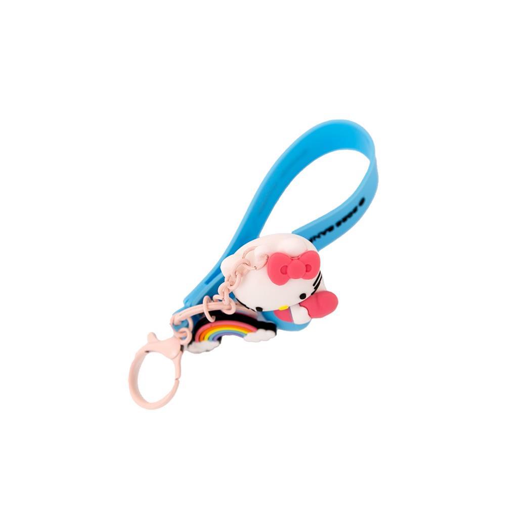 Porta-chaves com pendente - Hello Kitty - Papelaria Encantada