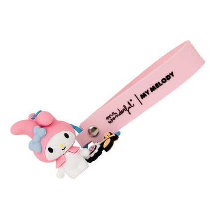 Porta - chaves com pendente - My Melody - Papelaria Encantada