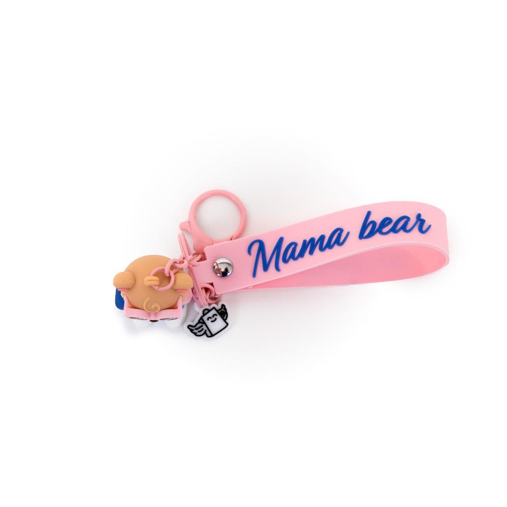 Porta - chaves com Pendente Ursa - Mama Bear - Mr. Wonderful - Papelaria Encantada