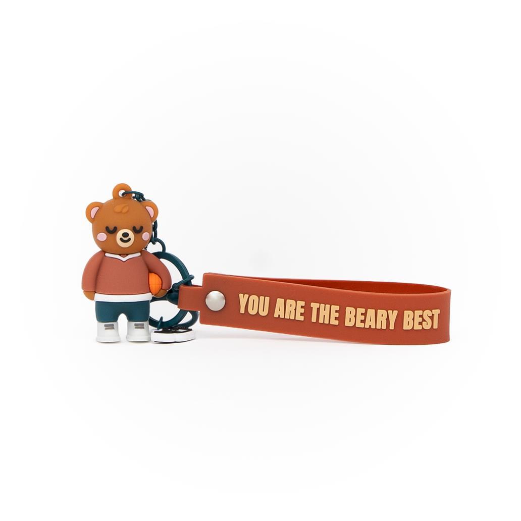Porta - chaves com Pendente - You are the beary best - Mr. Wonderful - Papelaria Encantada
