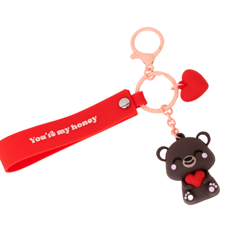 Porta - chaves com Pendentes Ursinho - You re my honey Mr.wonderful - Papelaria Encantada