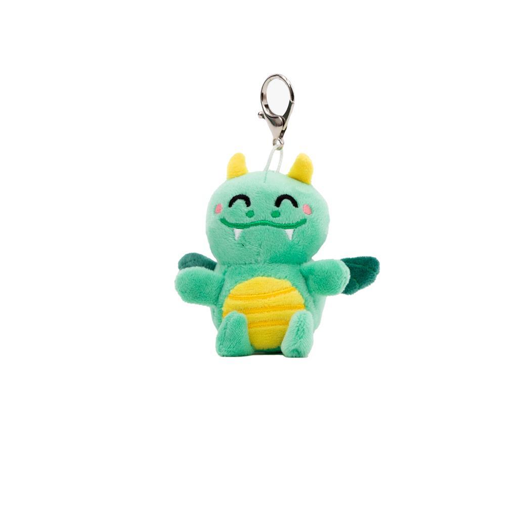 Porta-chaves de Peluche - Dragão - Papelaria Encantada