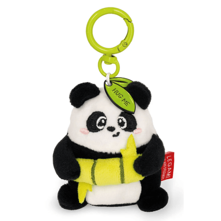 Porta - chaves de peluche panda - Pequeno e super macio! - Papelaria Encantada