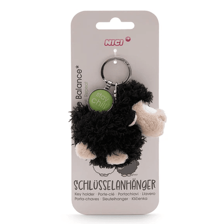 Porta - chaves Ovelha Preta 7cm - Wooly Gang 2 NICI - Papelaria Encantada