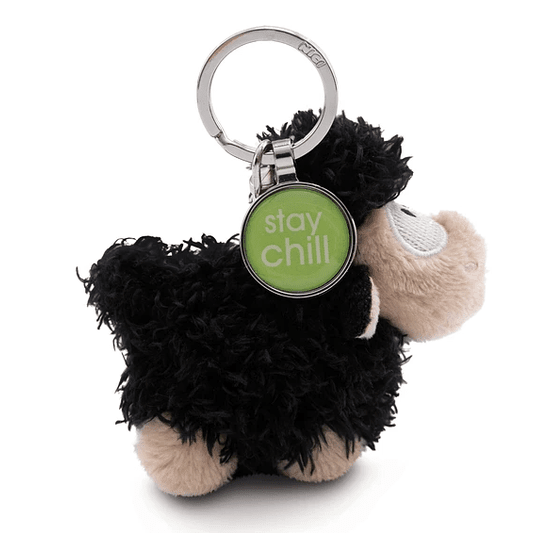 Porta - chaves Ovelha Preta 7cm - Wooly Gang 2 NICI - Papelaria Encantada