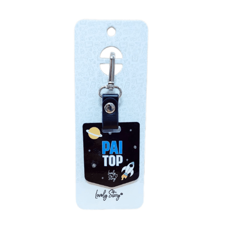 Porta - chaves Pai Top - Papelaria Encantada