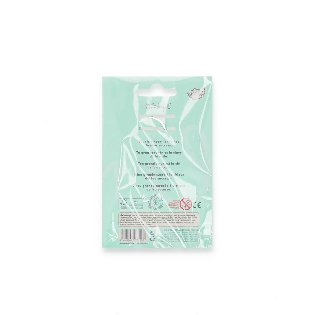 Porta - chaves Panda Vermelho - Radiografia Mr.wonderful - Saude - Papelaria Encantada