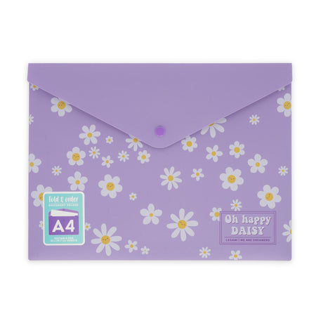 Porta documentos A4 Legami - Margarida - Papelaria Encantada