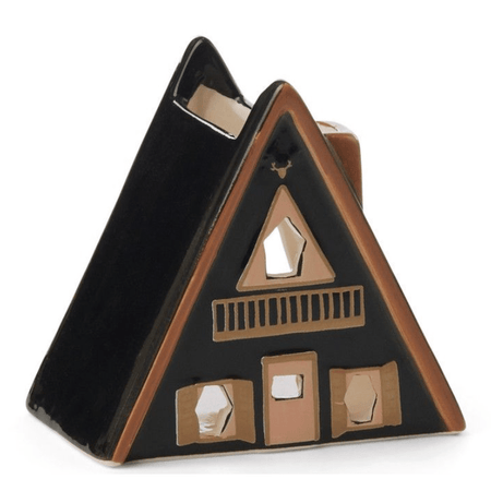 Porta - incenso e vela estilo cabana nórdica - Papelaria Encantada