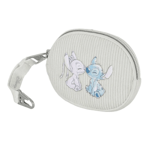 Porta-moedas Lilo e Stitch Off-white Roy Pill - Papelaria Encantada