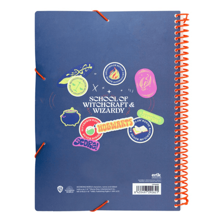 Portfolio A4 30 bolsas Harry Potter - Papelaria Encantada