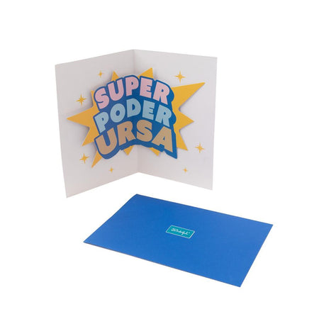 Postal Pop - up - Mãe, és Superpoderosa - Papelaria Encantada