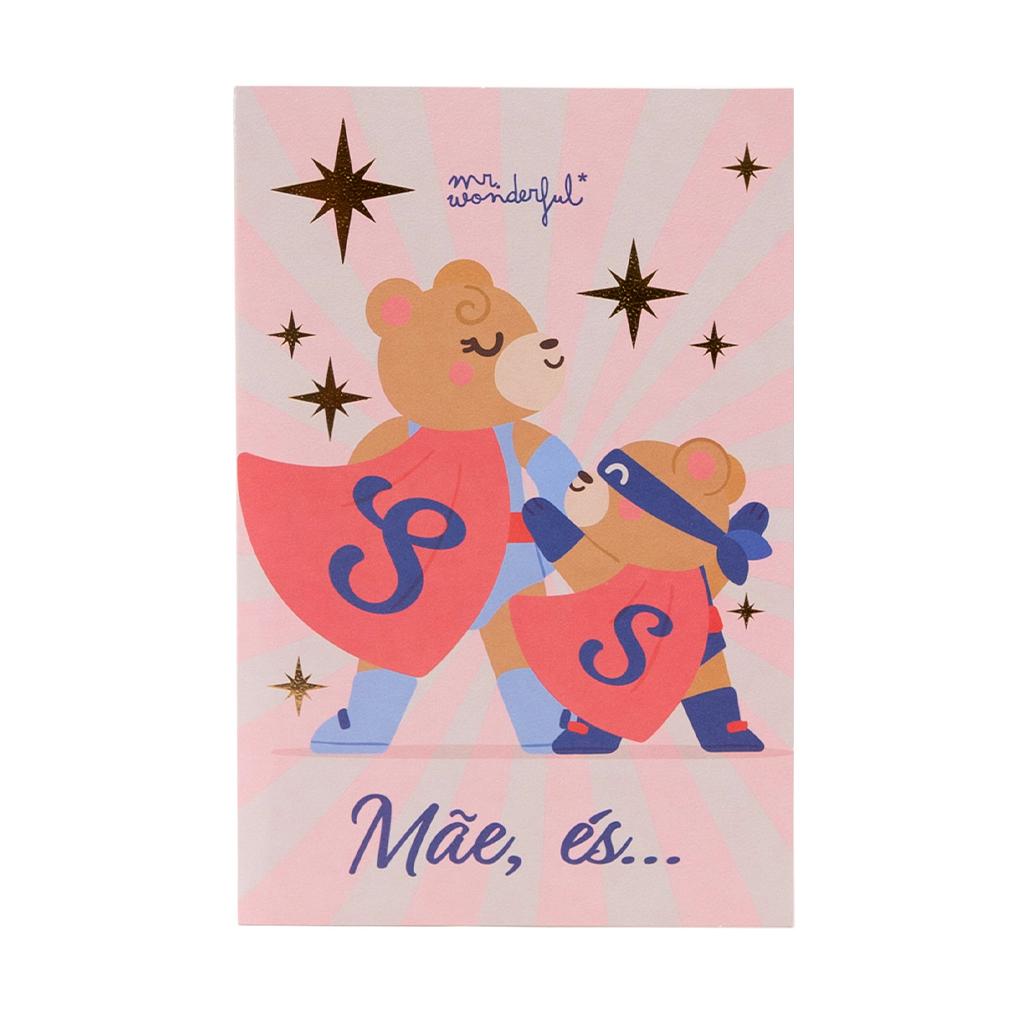 Postal Pop - up - Mãe, és Superpoderosa - Papelaria Encantada