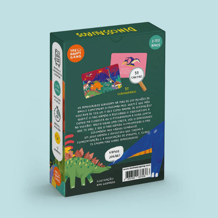 Procura e Encontra Dinossauros - The Happy Gang - Papelaria Encantada