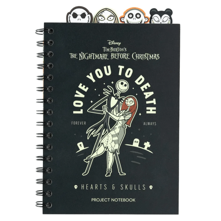 PROJECT NOTEBOOK DISNEY O ESTRANHO MUNDO DE JACK - Papelaria Encantada