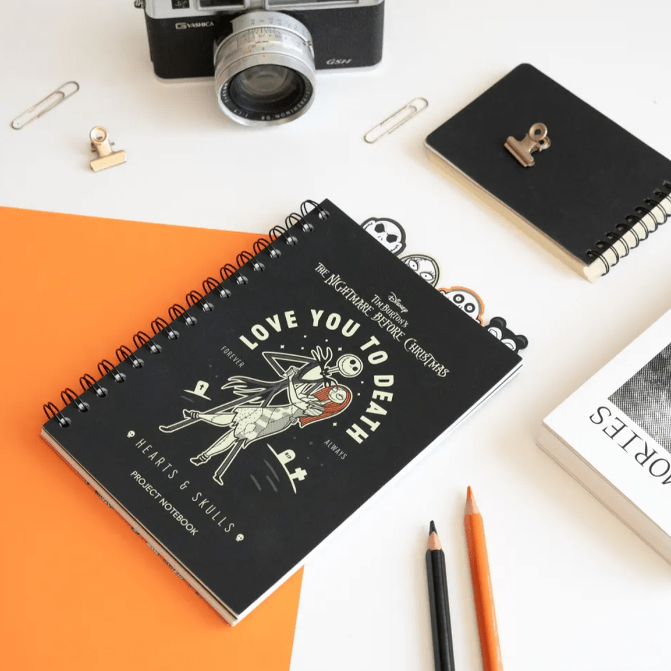 PROJECT NOTEBOOK DISNEY O ESTRANHO MUNDO DE JACK - Papelaria Encantada