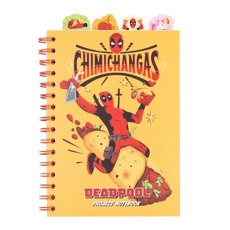 Caderno A5 Marvel Deadpool