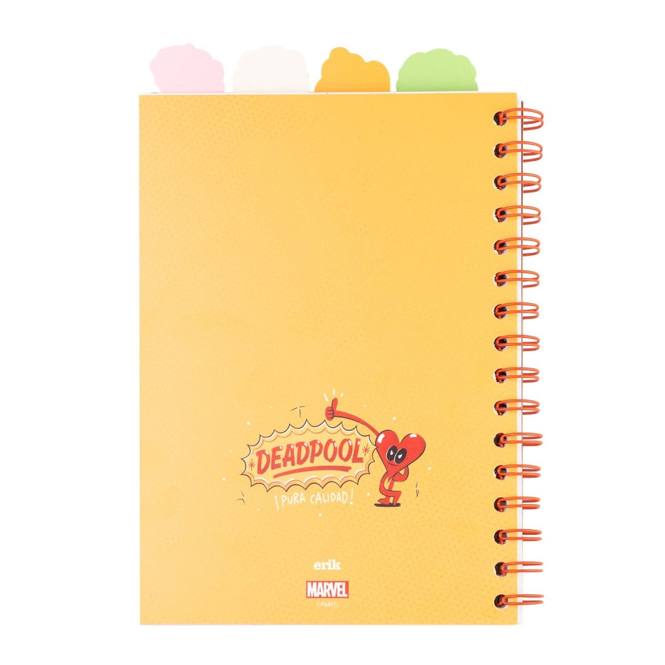 Caderno A5 Marvel Deadpool