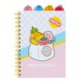 Caderno A5 espiral Pusheen Fruits