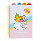 Caderno A5 espiral Pusheen Fruits