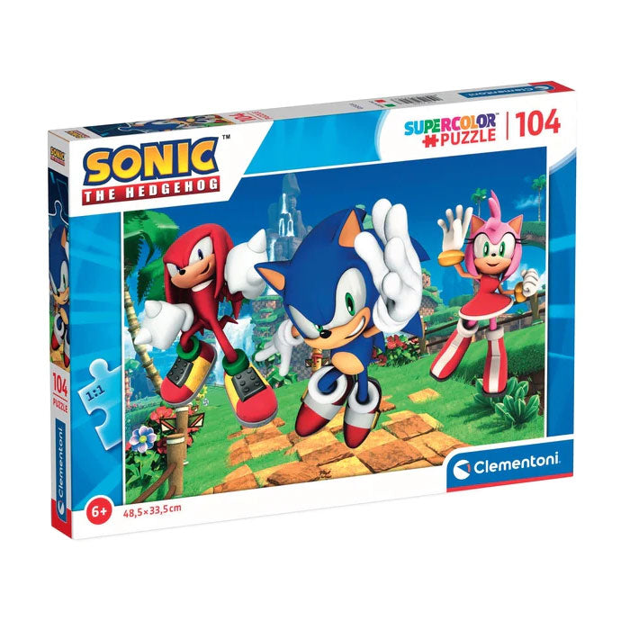 Puzzle Clementoni Sonic – 104 peças