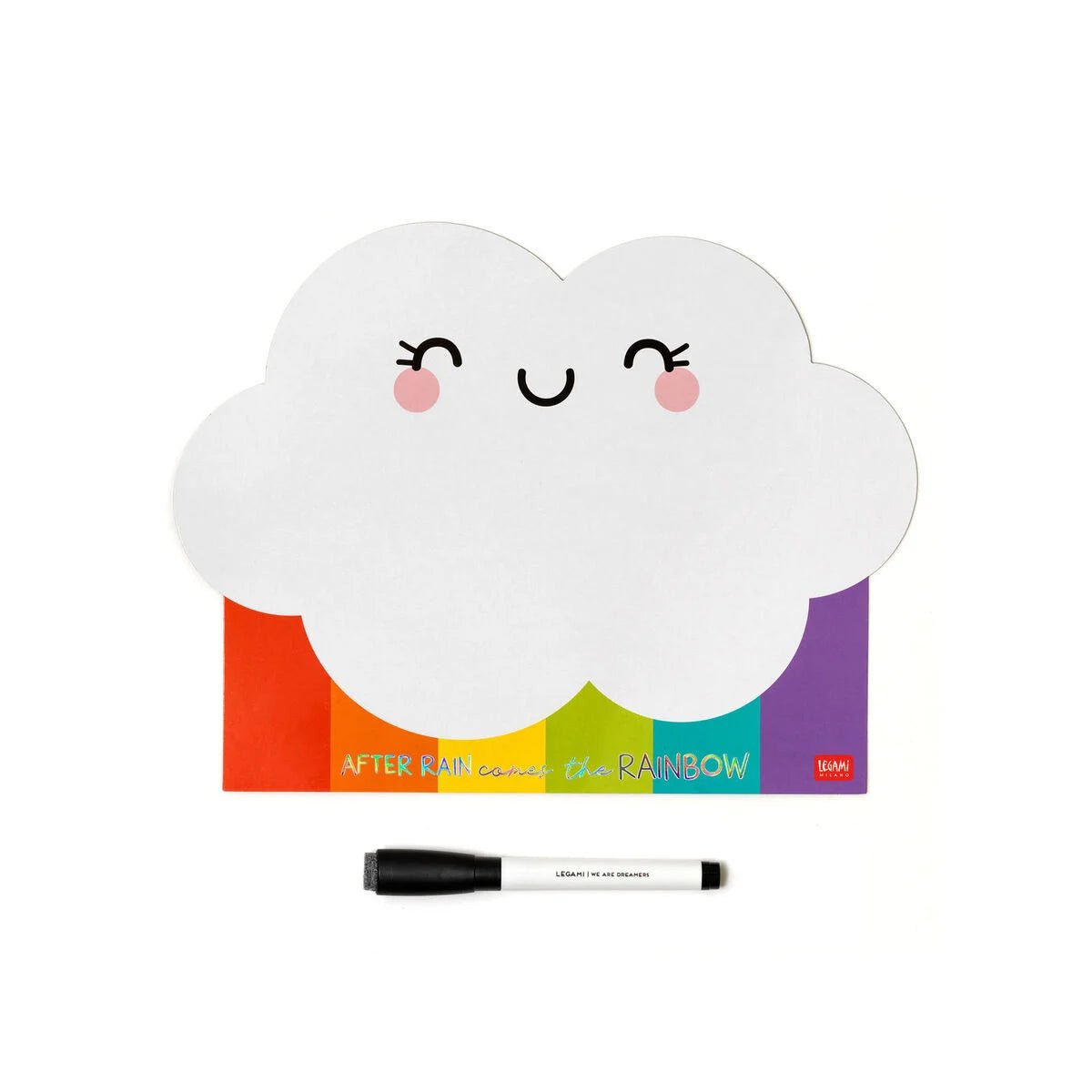 Quadro branco magnético Arco Íris Legami - Papelaria Encantada