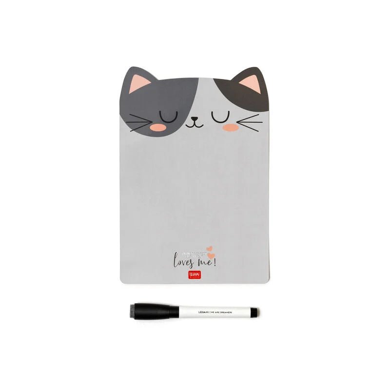 Quadro branco magnético Gato Legami - Papelaria Encantada