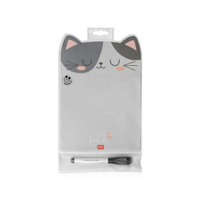 Quadro branco magnético Gato Legami - Papelaria Encantada