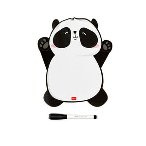Quadro branco magnético Panda Legami - Papelaria Encantada